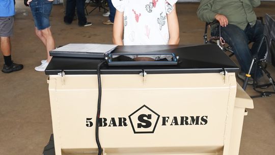 Strange Enjoys Competing at County Fair