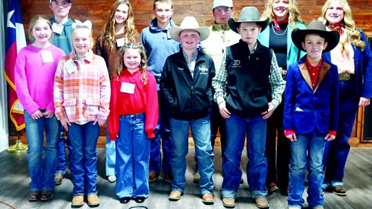 Stutts, Wren Win Overall Grand and Reserve Champion at 2026 Freestone County Youth Commercial Heifer Contest