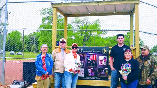 Teague Baseball & Softball Association Names Field “Ryan Sartor Field” at Opening Day Ceremony
