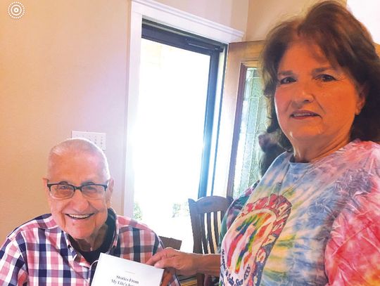 Barger Donates Book to Teague Library