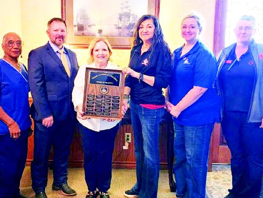 Bowers Funeral Home Honored as Teague’s Business of the Month