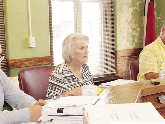 Commissioners hold line on tax rate