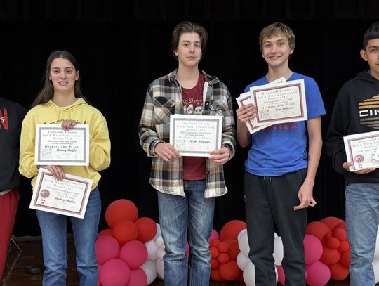 Dew ISD Recognizes Poster Winners