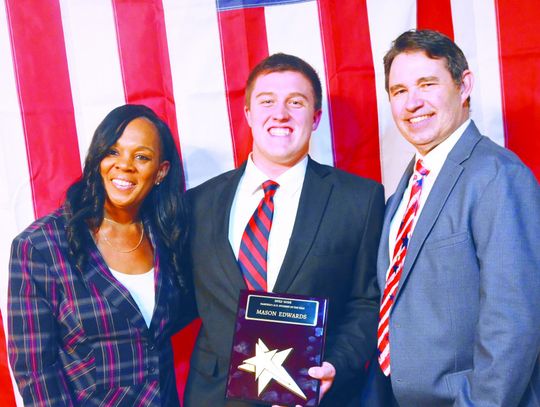 Edwards Named FHS Student of the Year