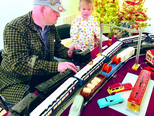 Enjoy the Nostalgia of Miniature Trains and Support Student Artists at Art Gallery