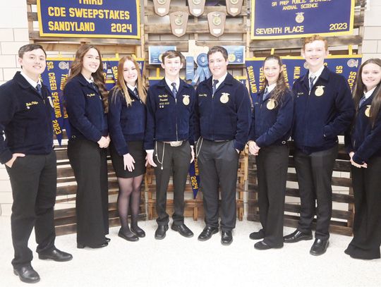 Fairfield FFA students honored at annual banquet