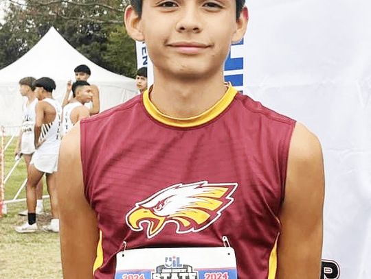 FHS Freshmen John Kuzmich competes at the state cross country meet on Saturday, Nov. 2. Courtesy Photo