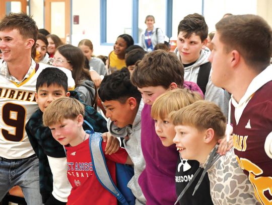 Fairfi eld Intermediate hosts STAAR pep rally