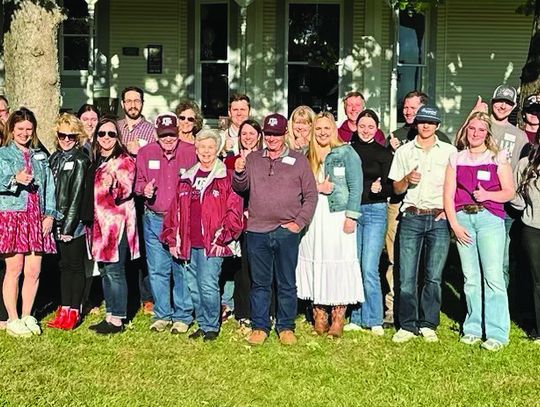 Aggies gather for Aggie Muster on April 21 every year. Courtesy Photo
