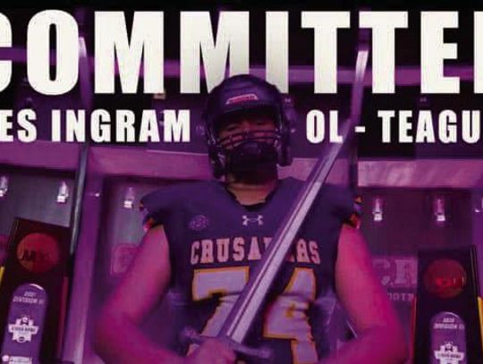‘Gentle giant’ Ingram to continue football career with UMHB