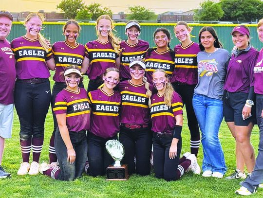 Lady Eagles claim district title