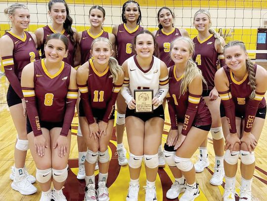 Lady Eagles grab third in own tournament