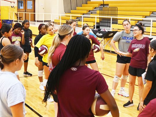 Lady Eagles Start Two-A-Days