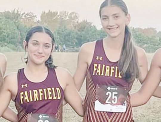 The varsity Lady Eagles take second place in the Eustace meet. Pictured are Kaylee Williams, Addison Shipley, Madyn Mitchael, Zada Pjetrovic, Isabella Campise, and Madison Russell. Contributed Photo