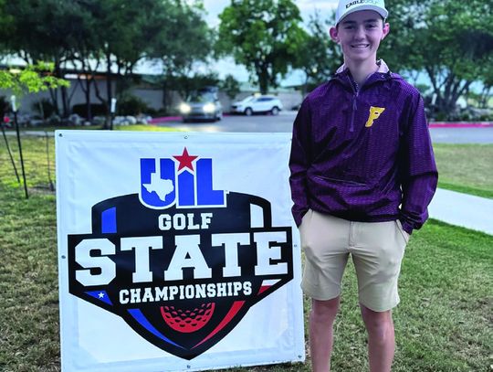Little competes at state golf tournament