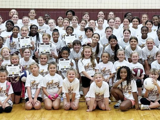 Over 100 girls Attend Lady Eagle Volleyball Camp