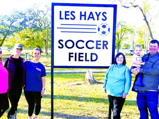 Rededication of Les Hays Soccer Fields