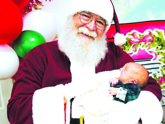 Santa visits Farm Bureau