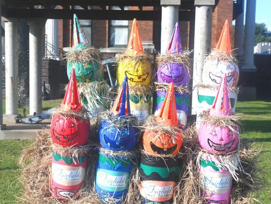 Scarecrows Around the Courthouse