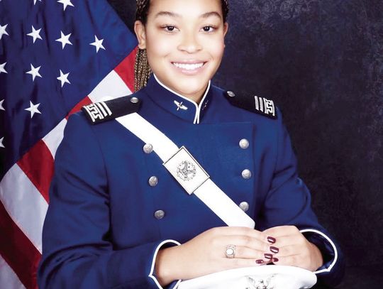 Fairfield alumnus Aaryn Scires graduated from the Air Force Academy last week, and is now a Second Lieutenant in the Air Force. Scires is stationed at Joint Base Charleston, South Carolina. Courtesy Photo