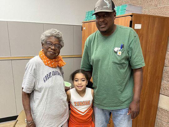 Teague Breakfast with Grandparents