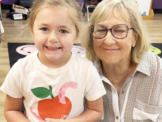 Teague Breakfast with Grandparents