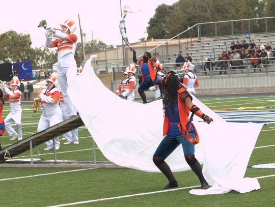 THS Band Competes at Area Contest