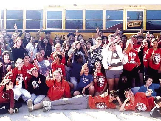 THS Marching Band advances to area competition
