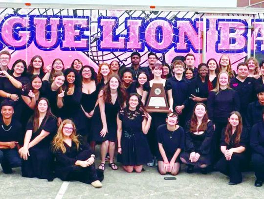 THS Marching Band Earns Straight Ones