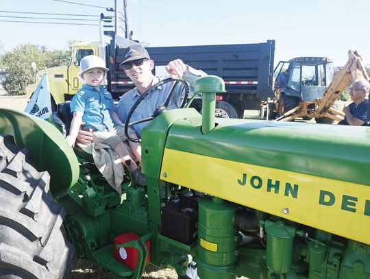 Touch a Truck ... or tractor