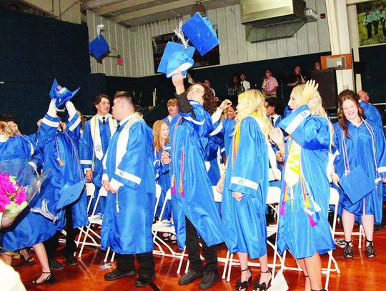 Wortham graduates 34 seniors