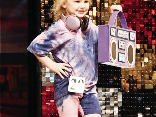 Dryer grabs 1st Runner-up in the Tiny Miss Freestone County competition. Photo by Mitchell Pate/Fairfield Recorder