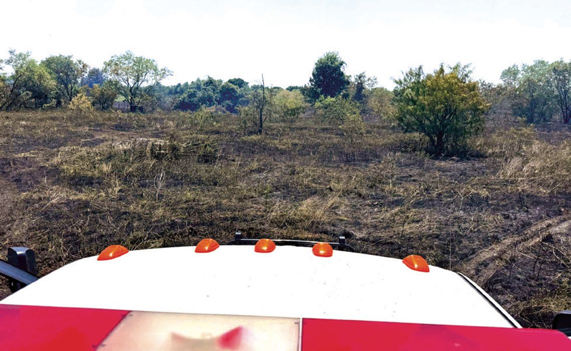13 Acres Burn in Wortham