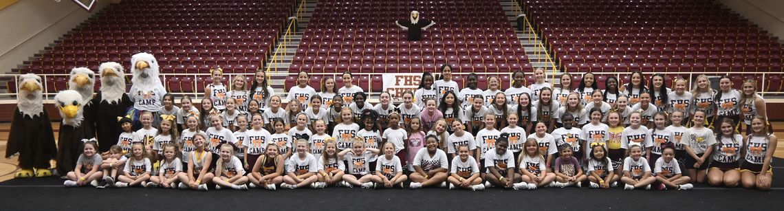 161 Girls Attend Fairfield Cheer Camp