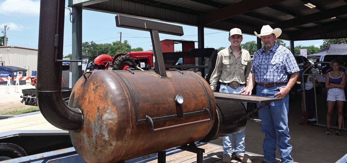 BBQ Pit Earns 1st Place Ag Show Award