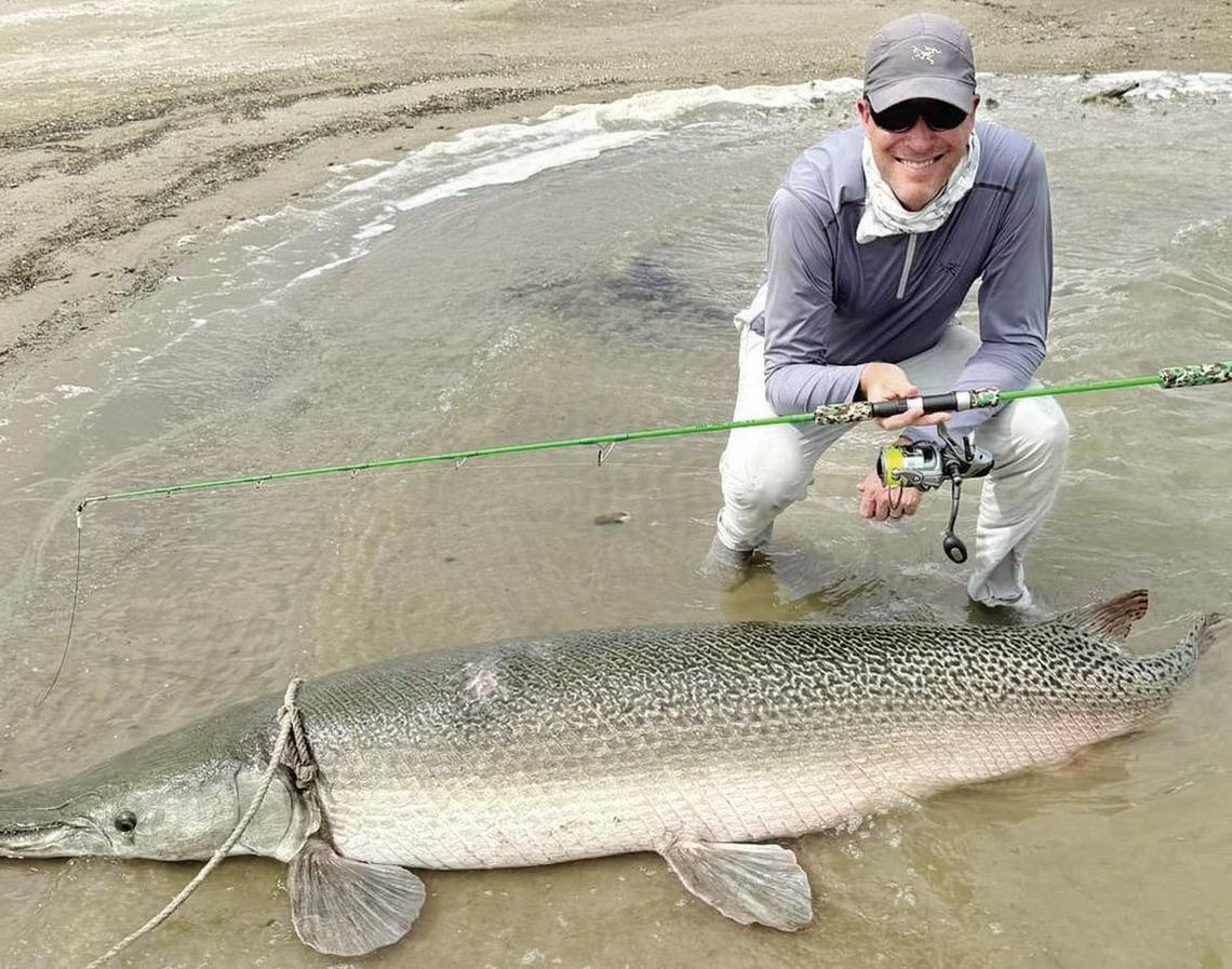 Big fish hunter finds records on Texas waters