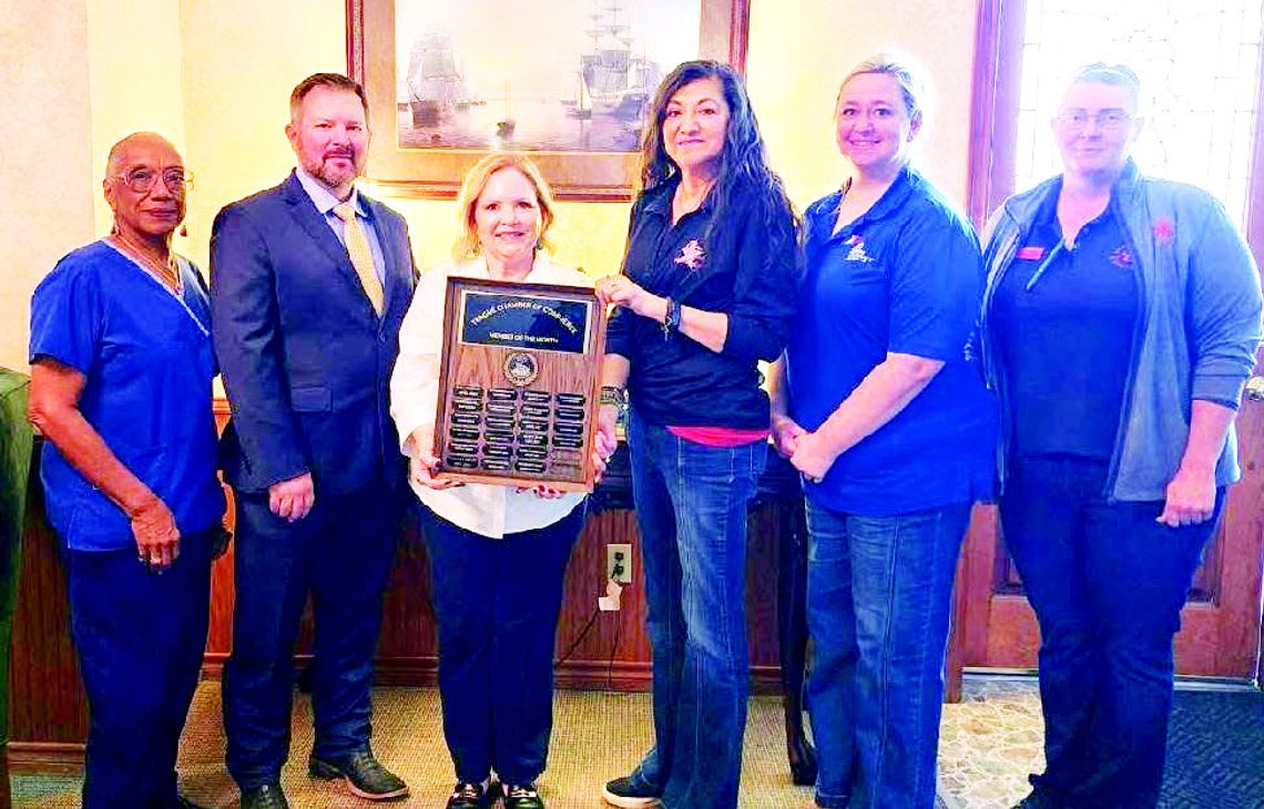 Bowers Funeral Home Honored as Teague’s Business of the Month