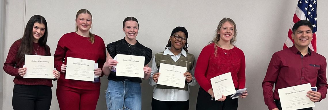 DAR Good Citizens for 2025 DAR Good Citizens for 2025