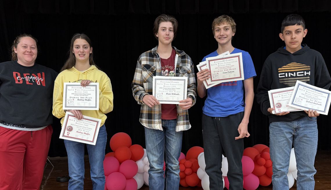 Dew ISD Recognizes Poster Winners