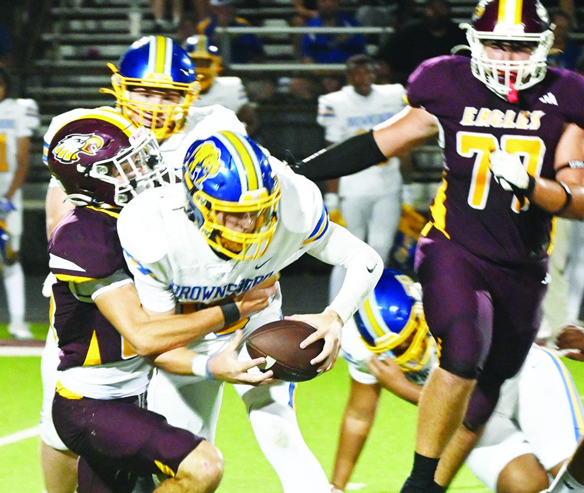 Eagles blank Brownsboro for 33-0 Homecoming win