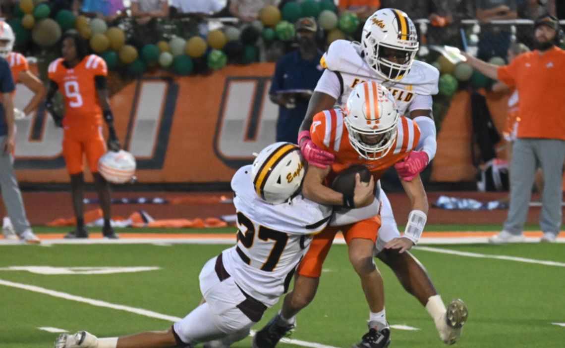 Eagles Defeat Lions 44-6 in District Opener