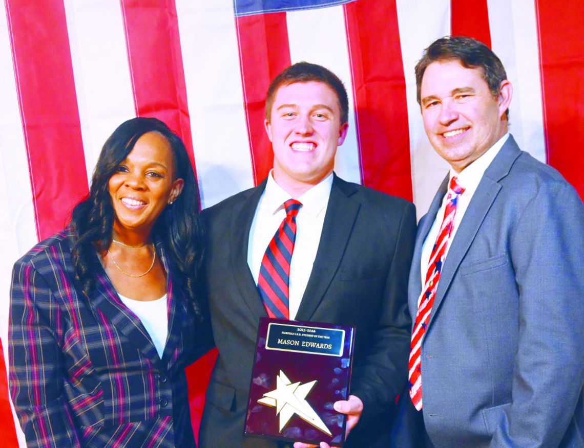 Edwards Named FHS Student of the Year Edwards Named FHS Student of the Year