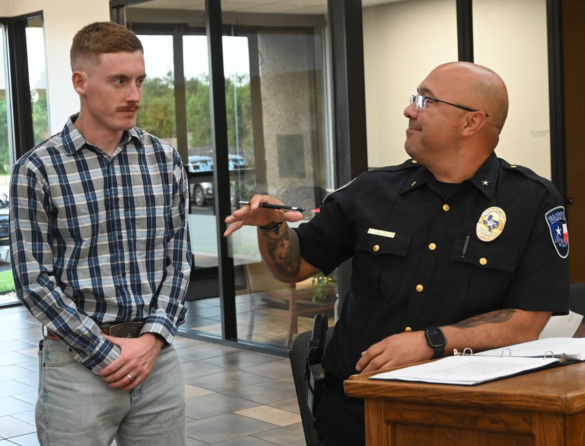 Fairfield Approves Patton to Attend Police Academy