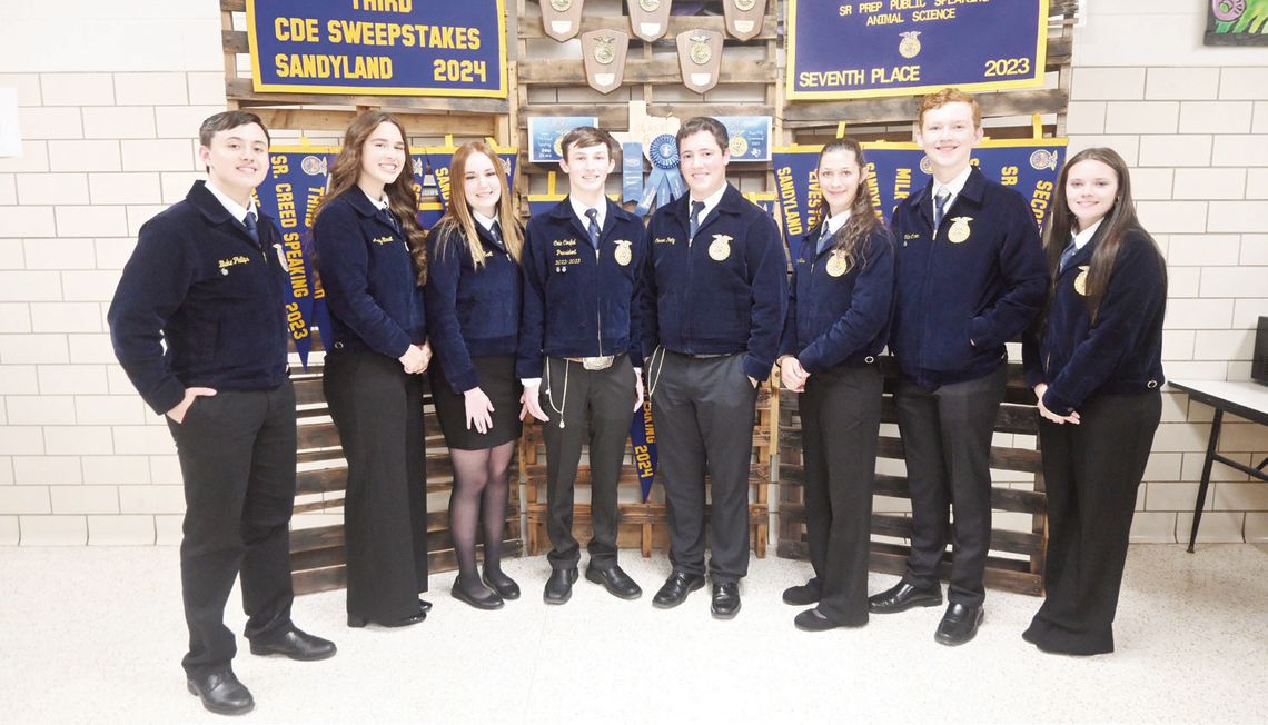 Fairfield FFA students honored at annual banquet