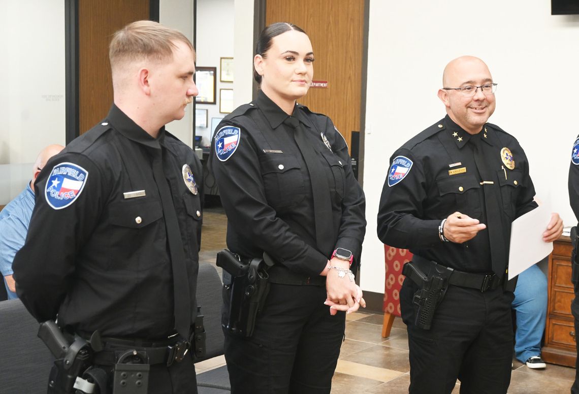 Fairfield Welcomes 2 New Police Graduates Fairfield Welcomes 2 New Police Graduates