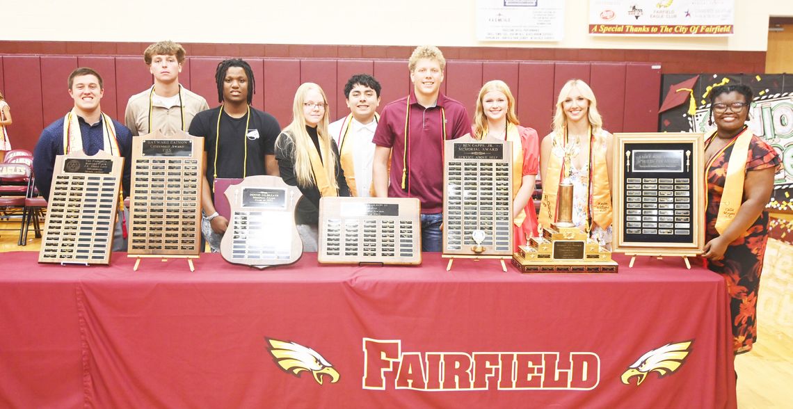 FHS Seniors Awarded Citizenship Awards FHS Seniors Awarded Citizenship Awards