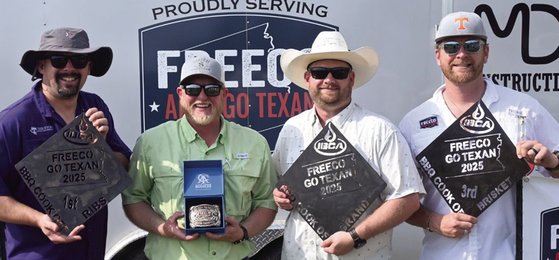 FreeCo team wins Freestone County Go Texan Cook-off