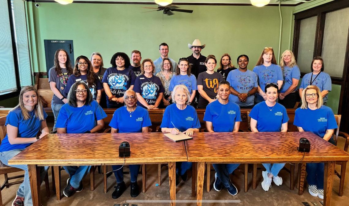 Freestone County Child Protective Proclamation