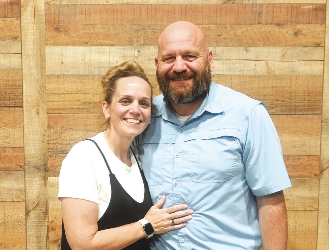 Julie and Chris George have been married for 23 years and say that faith is the foundation of their marriage. Photo by Mitchell Pate/Fairfield Recorder