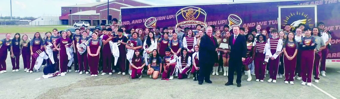 Grand Band from Eagle Land Earns Straight Ones